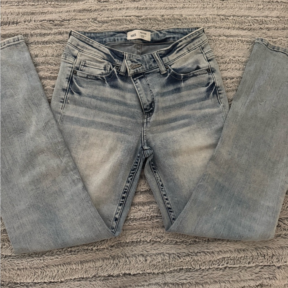 BKE Men's Faded Denim Jeans